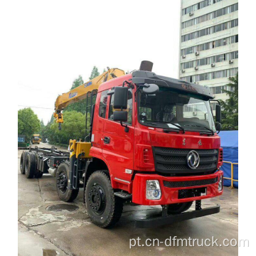 Caminhão Dongfeng DFL1311 8x4 16-25T montado com guindaste